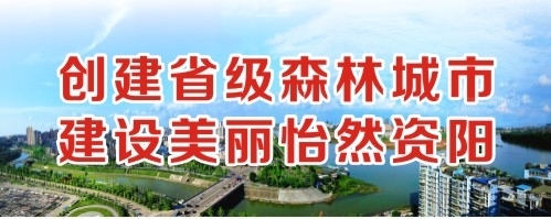 艹尿你AV在线创建省级森林城市 建设美丽怡然资阳